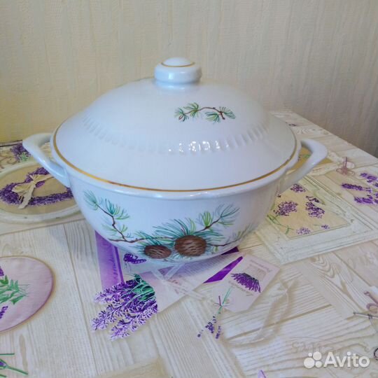 Блюда, суповница, соусница от столового сервиза