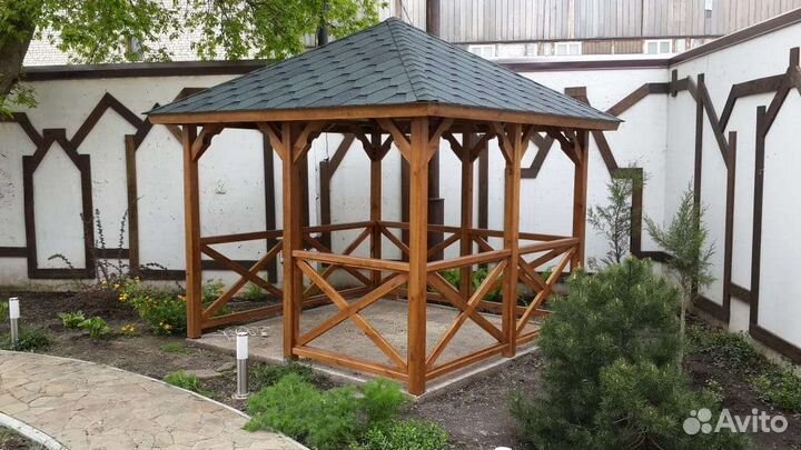 Строим беседки