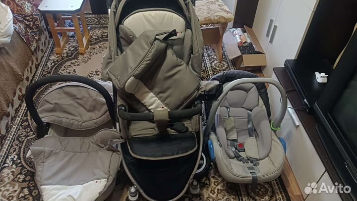 Детская коляска 3в1