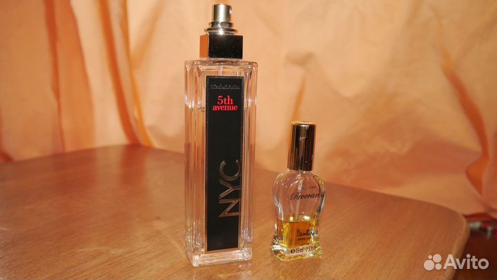 Духи женские NYC и Дзинтарс