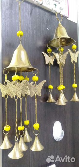 Колокольчик латунь