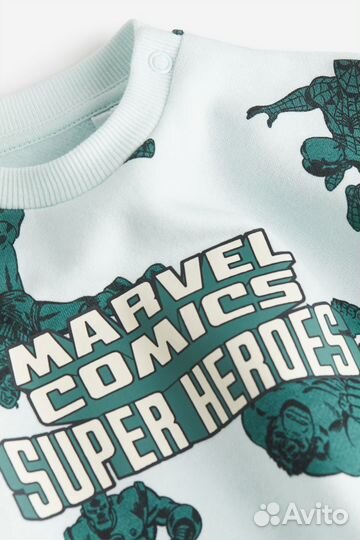 Комплект Marvel H&M на мальчика 86; 92 новый