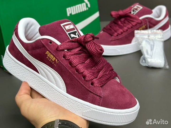 Puma Suede XL красные