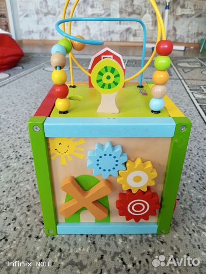 Развивающие деревянные игрушки