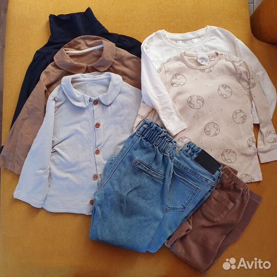 Пакет одежды для девочки 98