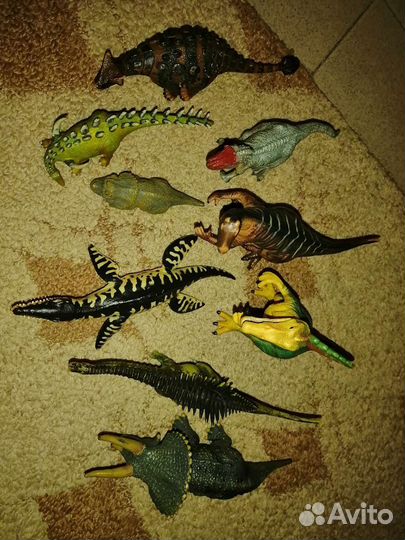 Фигурки динозавры Schleich и Collecta