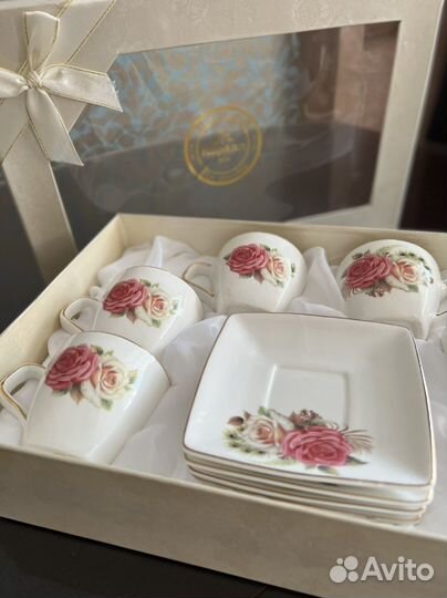 Кофейный набор Коралл (новый)