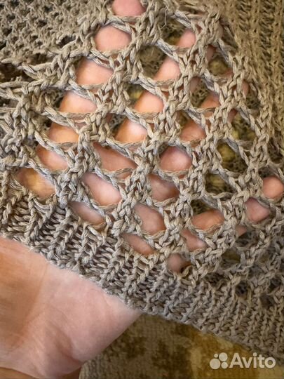 Кофта в сетку