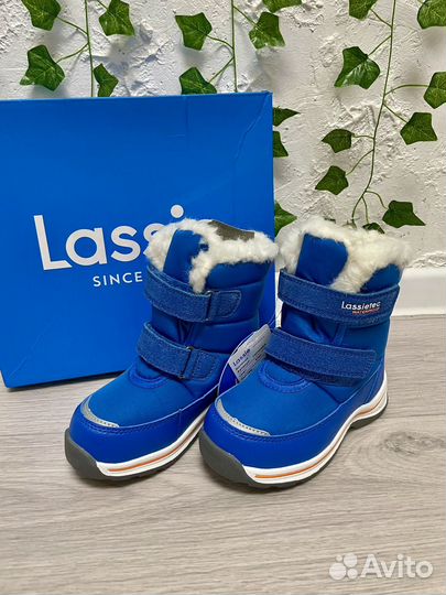 Ботинки зимние новые lassie 26 размер