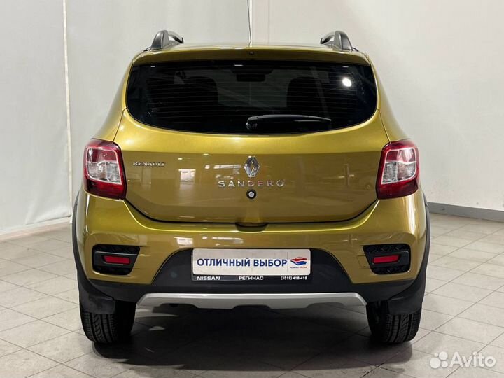 Renault Sandero Stepway 1.6 AT, 2016, 50 739 км