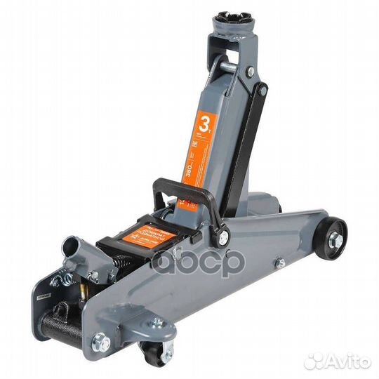 Домкрат подкатной 3т в кейсе (MIN - 135 мм, MA