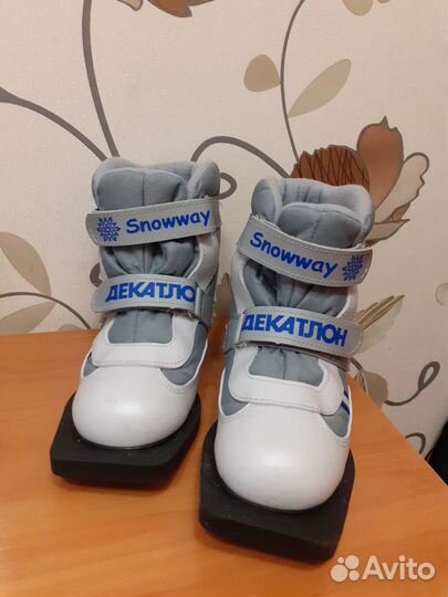 Лыжные ботинки детские 33 34 размер