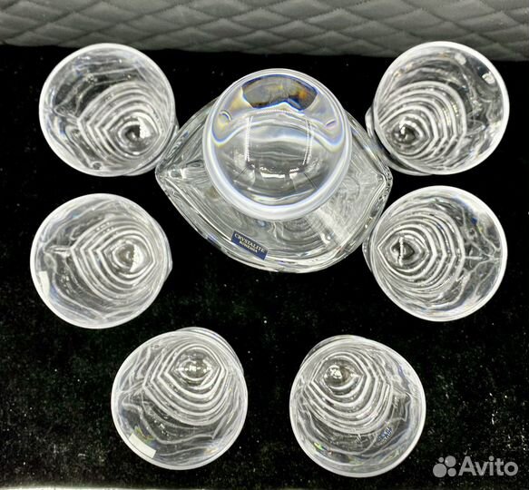 Набор для виски 7 пр. Хрусталь Богемия