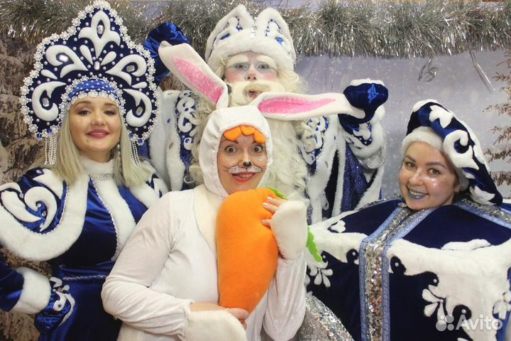 Дед мороз и снегурочка