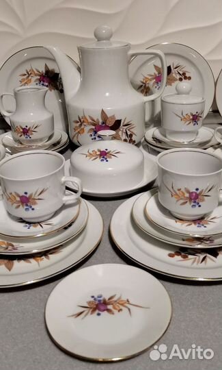 Сервиз чайный гдр кольдиц