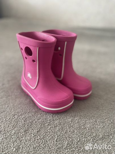 Резиновые сапоги crocs с 6/7