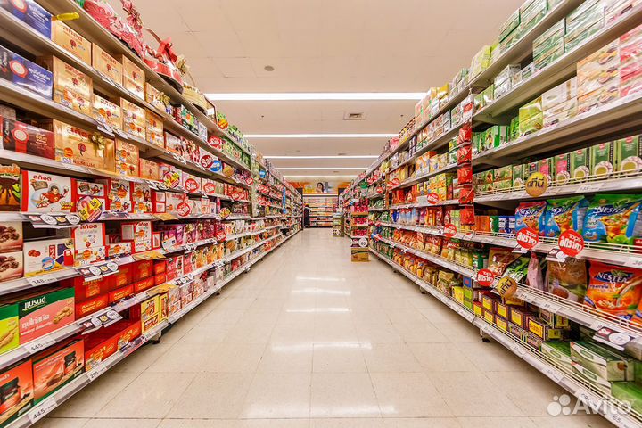 Магазин продукты 24 часа/С товарным остатком