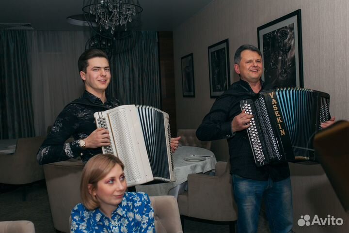 Поющие Баянисты (гармонист на праздник)