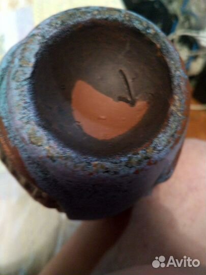 Бутылка керамический Грузия высота 30 см