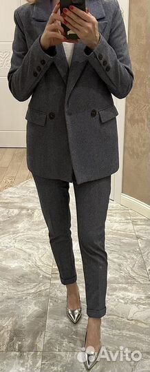 Теплый Брючный костюм женский 42