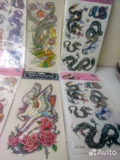 Временные татуировки