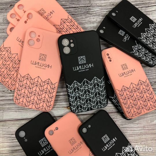 Печать на чехлах, уф печать