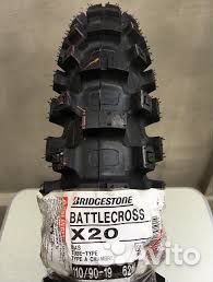 Кроссовая шина 110 90 19 Bridgestone X20