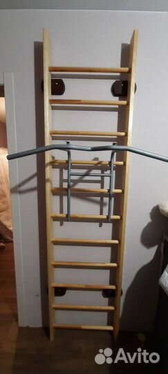 Шведская стенка с турником