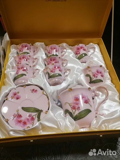 Сервиз чайный китайский фарфор