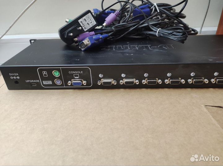 Переключатель KVM D-Link KVM-440