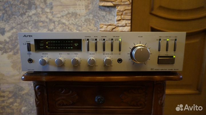 Усилитель aurex SB-A60 Toshiba 220В