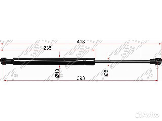 Амортизатор капота левыйправый 3Series