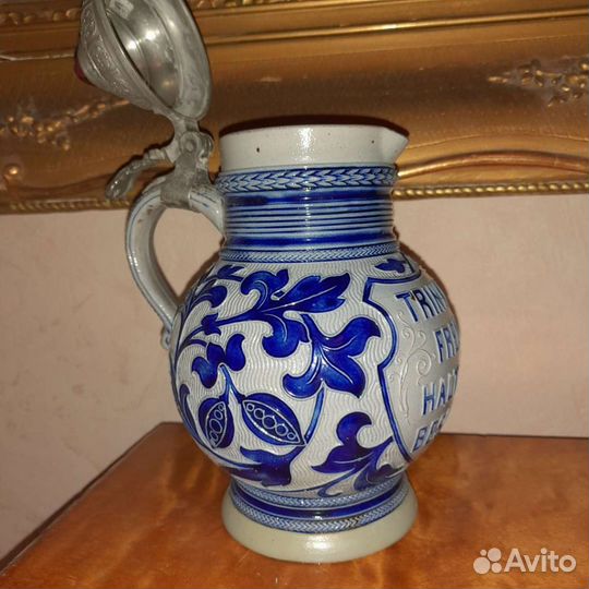 Кувшин пивной начало 20 века клеймо