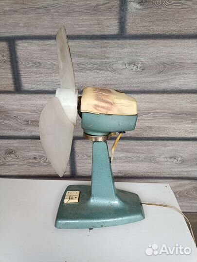Ретро вентилятор СССР рабочий