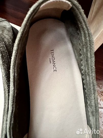 Мокасины 41 р замша, Франция