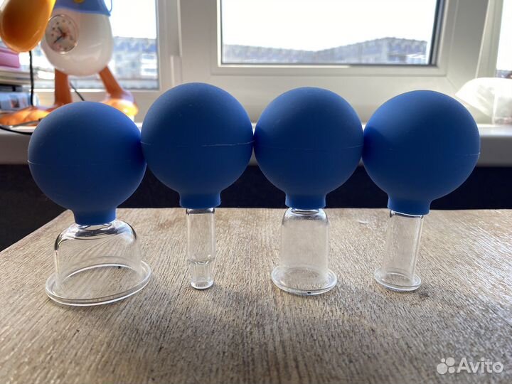 Набор вакуумных банок для молодости лица