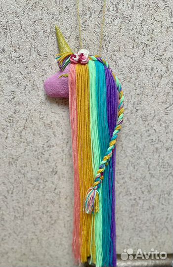 Единорог для заколок и резинок