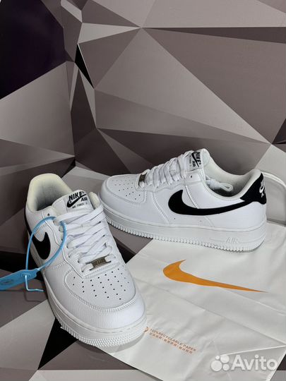 Кроссовки nike air force 1 белые