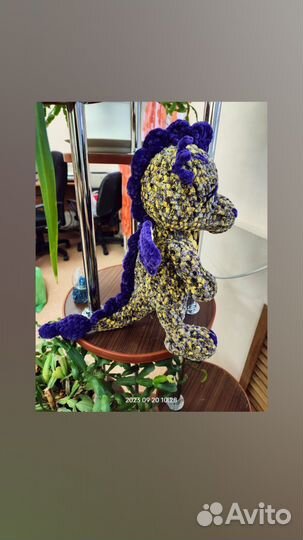 Вязаный Дракончик