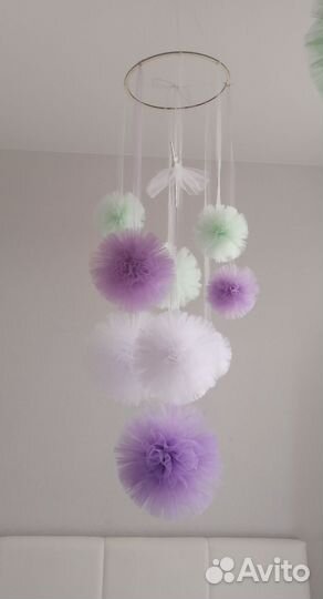 Декор для интерьера, праздника, мобиль в детскую