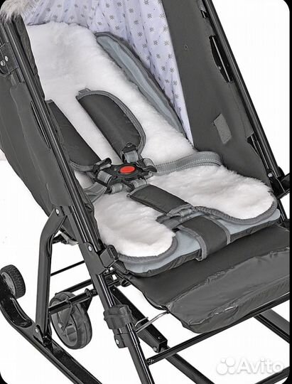 Детские санки коляска ника