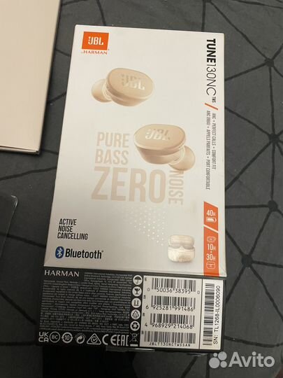 Беспроводные наушники jbl tune 130NC