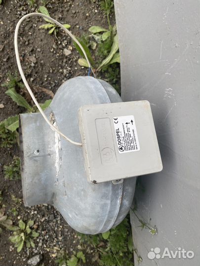 Канальный вентилятор 150 б/у