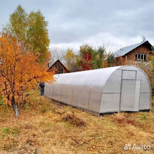 Оцинкованные Теплицы из Поликарбоната UV защита
