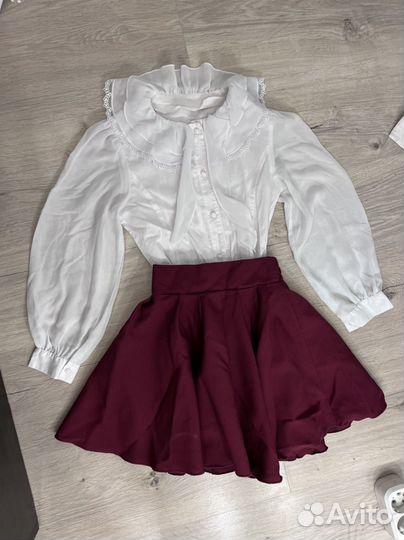 Форма бордовая 128 134