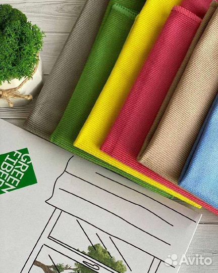 Салфетка или Файбер для стекла от Greenway