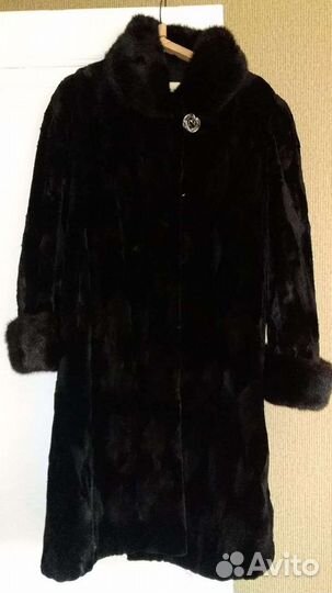 Шуба кролик/стриженная норка/норка