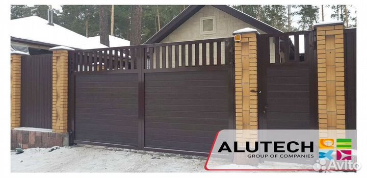 Распашные ворота