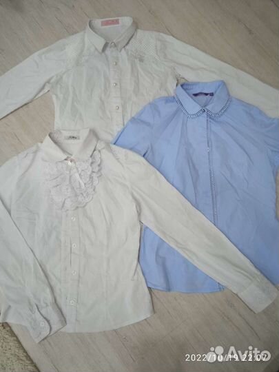 Сарафан,блузка,кофта для школы р-р 146-152