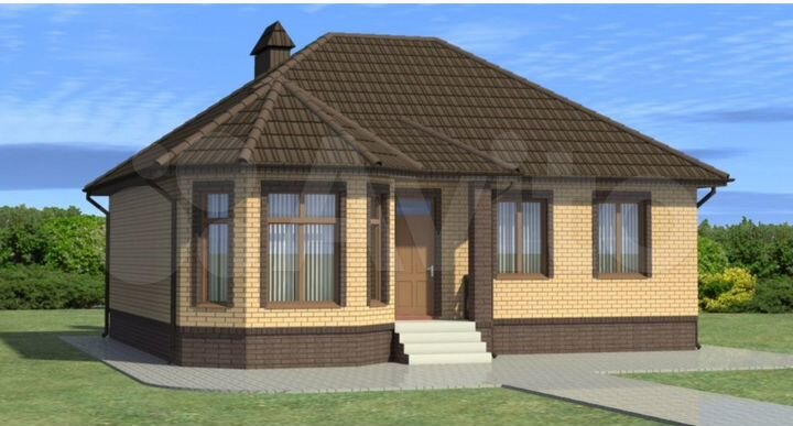 Дом 115 м² на участке 6 сот.